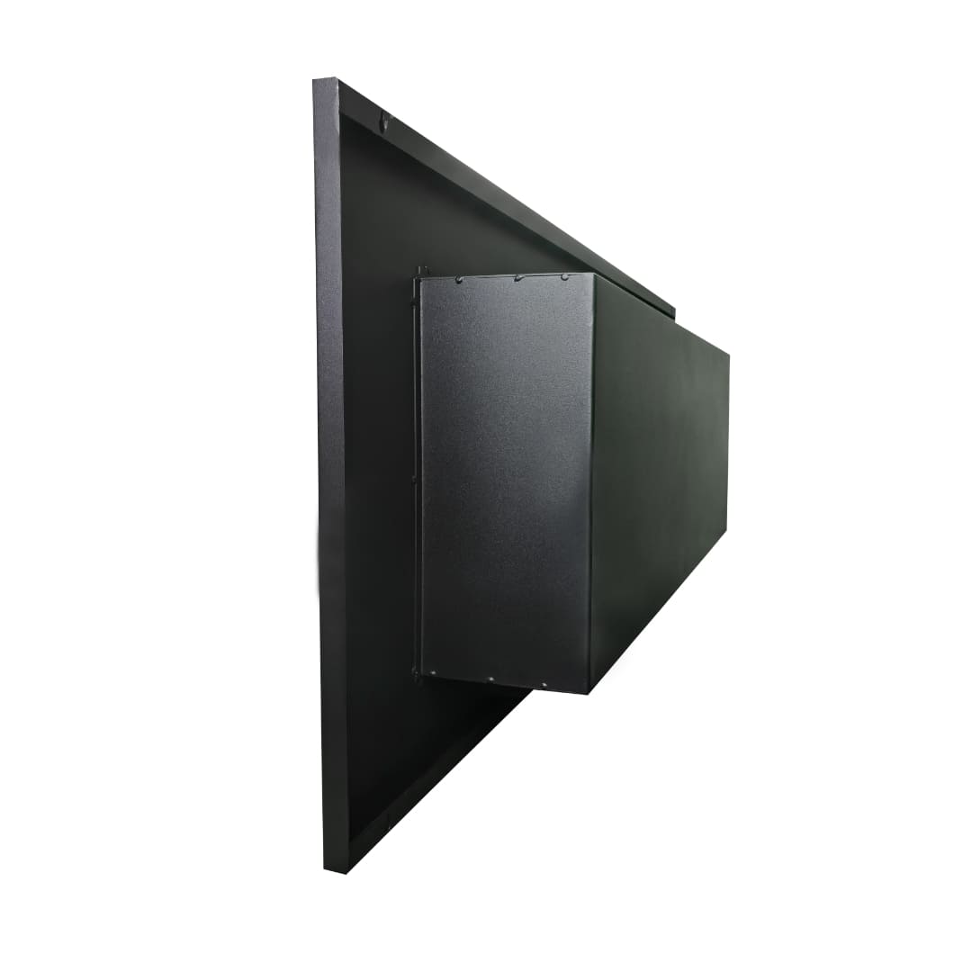 Биокамин "Русский огонь" Голд 1200V встраиваемый с декоративным стеклом (стемалитом) по цене 49 650 руб.