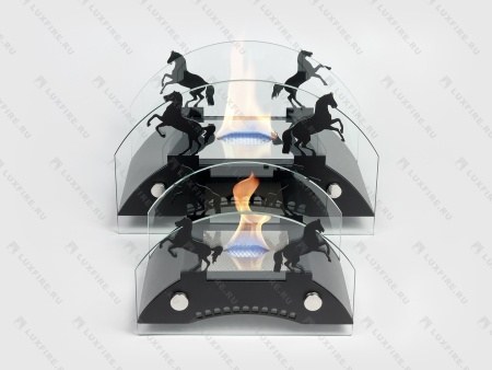 Настольный биокамин Lux Fire &quot;Графский мост&quot; S (черный) по цене 14 641 руб.