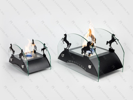Настольный биокамин Lux Fire &quot;Графский мост&quot; S (черный) по цене 14 641 руб.