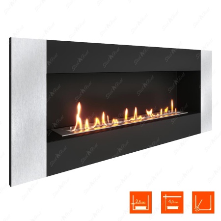 Биокамин SteelHeat GRAND-V 1200 XL по цене 40 048 руб.