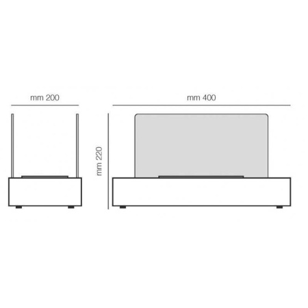 Биокамин TecnoAirSystem Cremona Black по цене 12 100 руб.