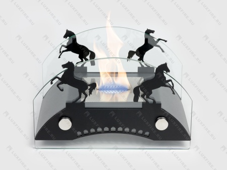 Настольный биокамин Lux Fire &quot;Графский мост&quot; S (черный) по цене 14 641 руб.