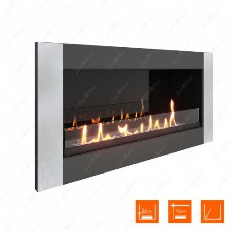 Биокамин SteelHeat ONE-V 800 XL стекло + стемалит Биокамин SteelHeat ONE-V 800 XL стекло + стемалит по цене 43 088 руб.