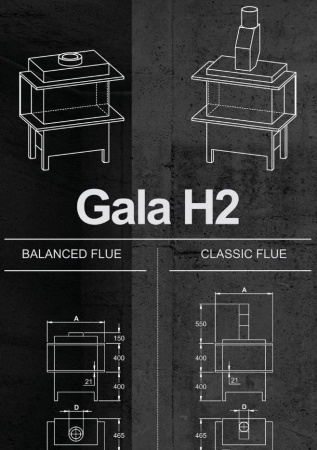 
Газовая топка Vero Design GA 8 H2