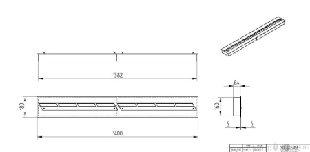 Прямоугольный контейнер ZeFire 1400 Прямоугольный контейнер ZeFire 1400 по цене 74 000 руб.