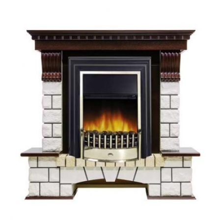 Pierre Luxe белый (темный дуб)+Cheriton Log