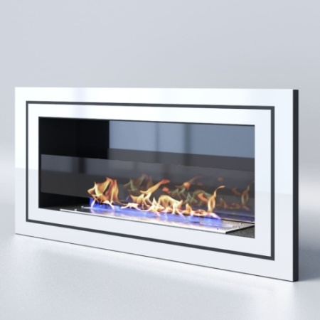 Биокамин "Русский огонь" Стенли 900V встраиваемый с защитным стеклом по цене 40 250 руб.